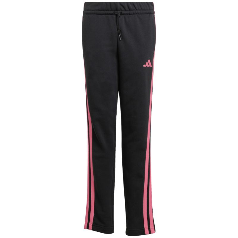 Adidas Essentials black kids' fekete nadrág