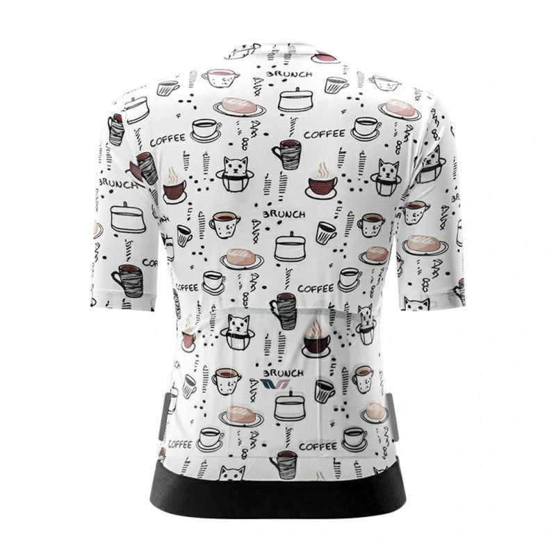 Rockbros 15110005005 Sleeve Cycling Jersey - White fehér póló 15110005003-211725