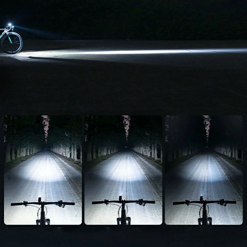 Rockbros Front Bike Light 400lm USB-C - fekete kiegészítő 304004-211798