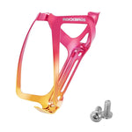 Rockbros RKL02 Aluminum Bottle Cage - Red and Gold czerwony || żółty training equipment