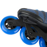 Roces Revo 90 roller skates black and blue 400906 kék görkorcsolya