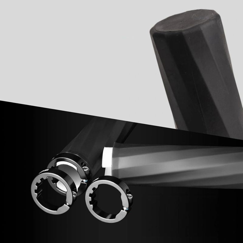 Rockbros 71230002004 rubber bike grips - black