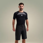 Rogelli MTB ADVNTR DST cycling bermuda black 3XL fekete short