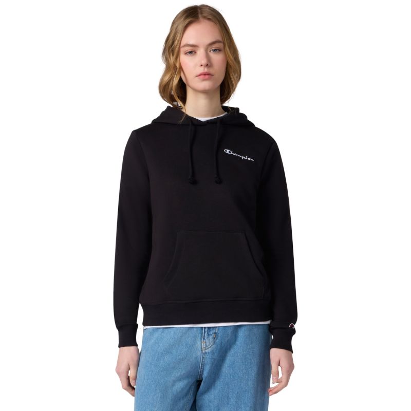 Champion Women's Hoodie Sweatshirt Black 118404 KK001 fekete kapucnis pulóver