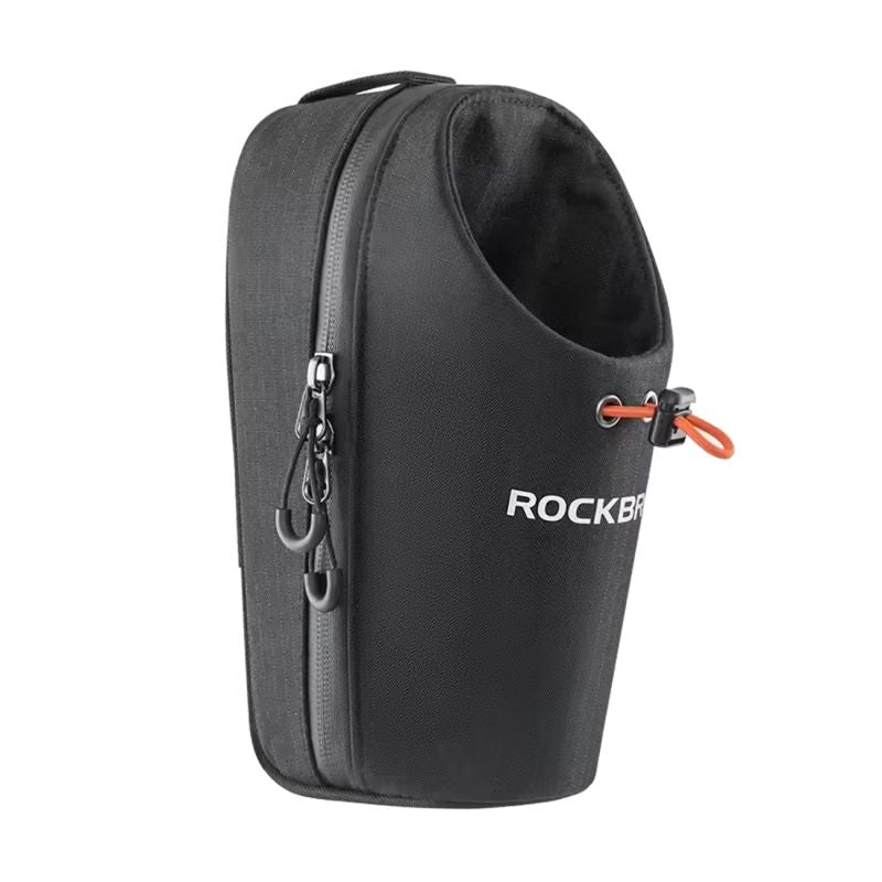 Rockbros P002 Handlebar Compatible with Scooters and Folding City Bikes 1.5L - Black fekete táska