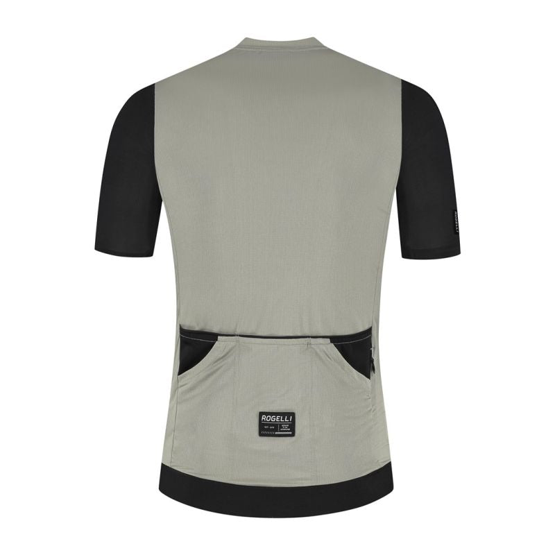 Rogelli DISTANCE II T-shirt Gray- fekete póló