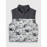 Boy's down vest with synthetic filling 4F 4FJRAW25TVJAM321-10A kabát