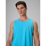 4F Men's regular sleeveless T-shirt with print póló