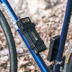 Rockbros Folding Bike Lock with Key - Black