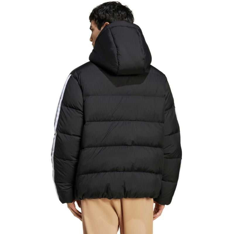 adidas Essentials Climawarm 3 Stripes Puffer Down Hooded M JM4165 Kabát