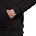 Adidas Trefoil Hoodie M DT7964 sweatshirt fekete kapucnis pulóver