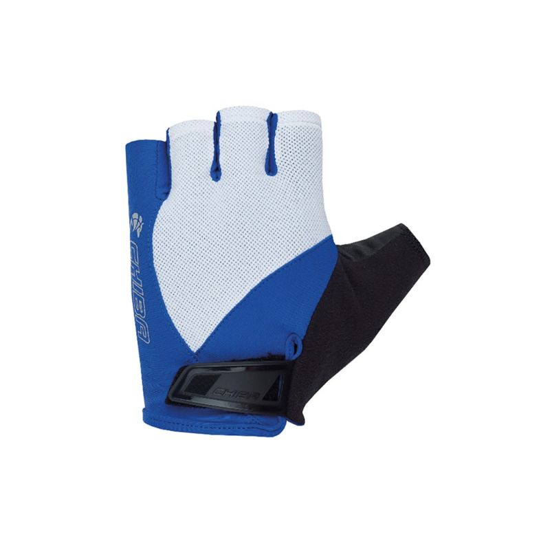 CHIBA SPORT PRO L blue and white gloves fehér kesztyű