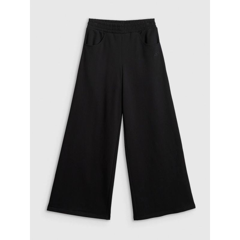 Women's wide-leg sweatpants 4F