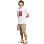 Adidas Men's Waterfall Graphic T-shirt fehér ruházat KH0398