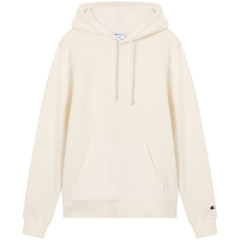 Champion Men's Hoodie Sweatshirt 220783 YS084 krém kapucnis pulóver