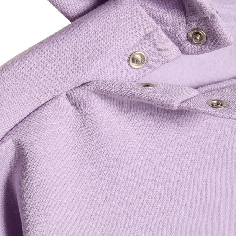 adidas Kids' Essentials Joggers 3-Stripes Hoodie Tracksuit Purple JV9856 Ruházat