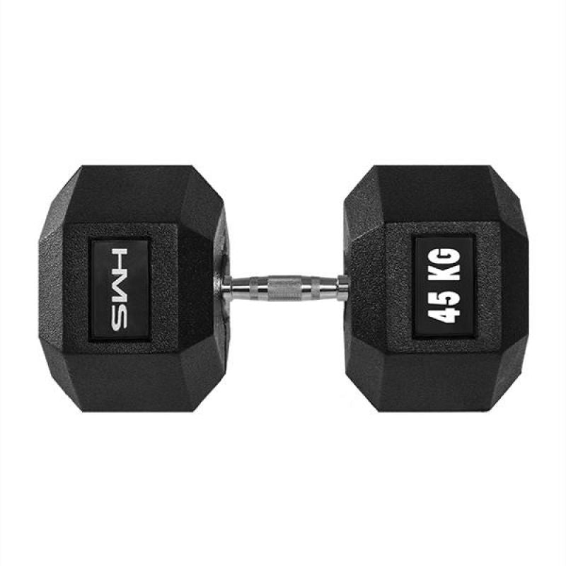 HMS HEX PRO 45 KG dumbbell fekete póló 17-66-129