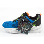 Skechers Meteor-Lights LED Children's Sports for Boys with Velcro utcai cipő 401490LC/BLBK