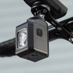 Rockbros M8 front bike light with remote control 10m rechargeable 4000 mAh - black