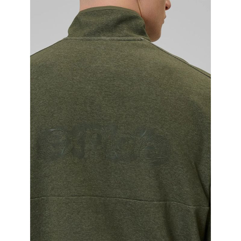 Men's regular sweatshirt without hood 4F 4FRAW25TSWSM2568-43M kapucnis pulóver