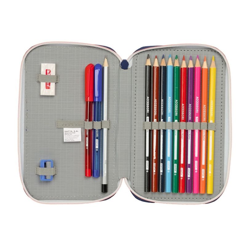 Sportmania FC Barcelona pencil case with equipment double filled pencil case 29 pcs 412526854 Kiegészítő