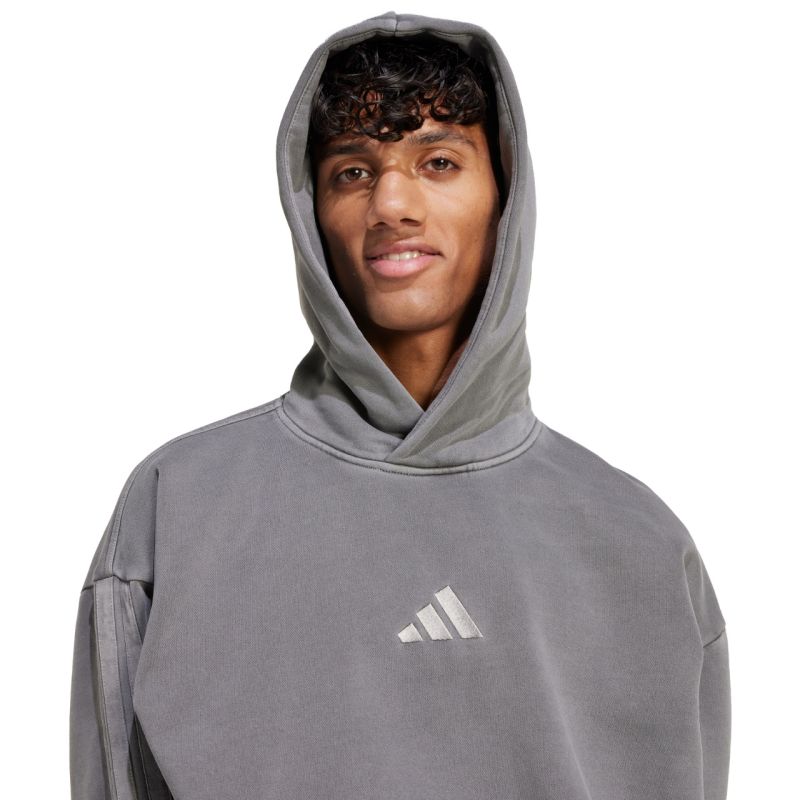 adidas Men's ALL SZN Fleece Washed Hoodie gray JL6539 Egyéb