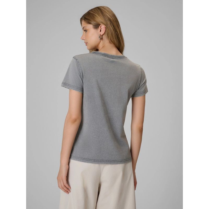 4F Women's regular printed T-shirt póló 4FRSS26TTSHF4513-27S