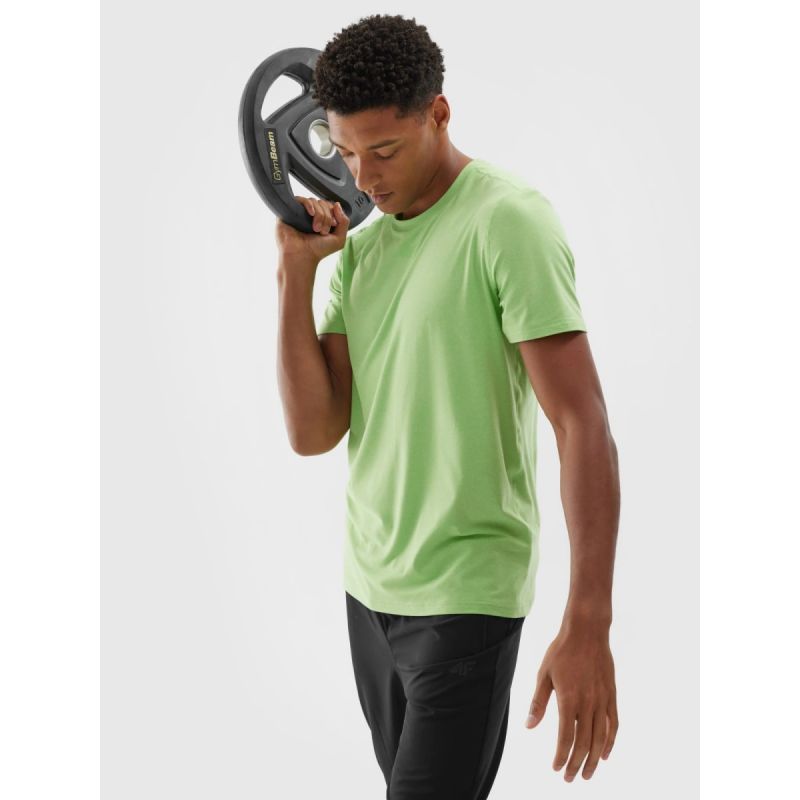Men's quick-drying regular training T-shirt 4F 4FWAW24TFTSM1003-42M póló