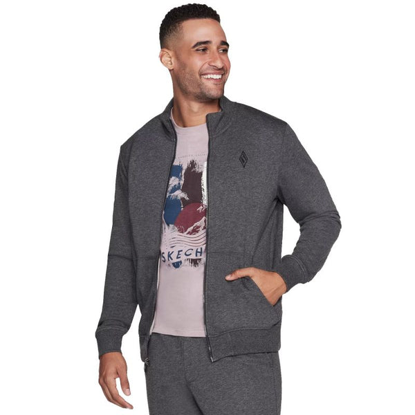 Skechers The Hoodless Hoodie M3JA195-CHAR Gray L General