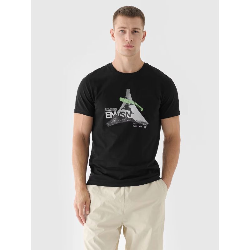 4f Men's regular printed T-shirt 4FRAW24TTSHM2301-20S General