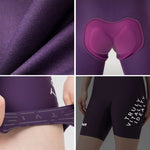 Rockbros TVI Women's Cycling with Bib and Pad Size S - Purple s \ fioletowy rövidnadrág 20210017008-211680
