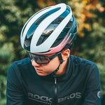 Rockbros bicycle helmet 10110004007 size L - blue and pink niebieski || różowy \ l helmets