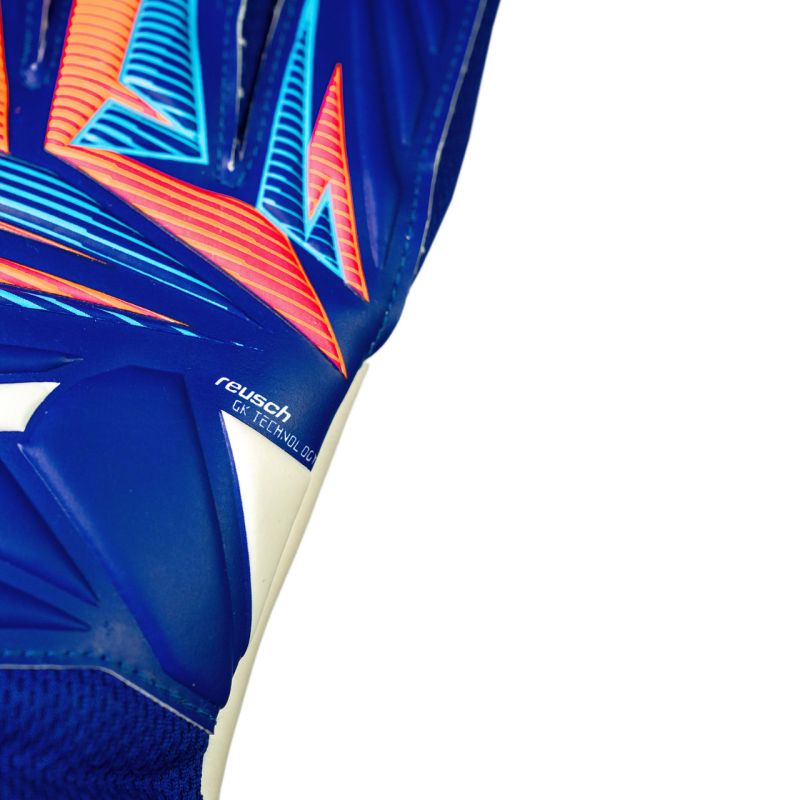 Reusch Attrakt Starter Solid Goalkeeper Gloves 5670514 kék kapuskesztyű