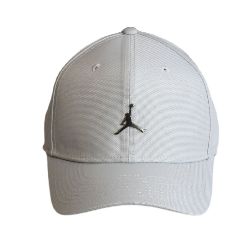 AIR Jordan Rise Structured Metal Jumpman Cap Gray - m/l hats, caps