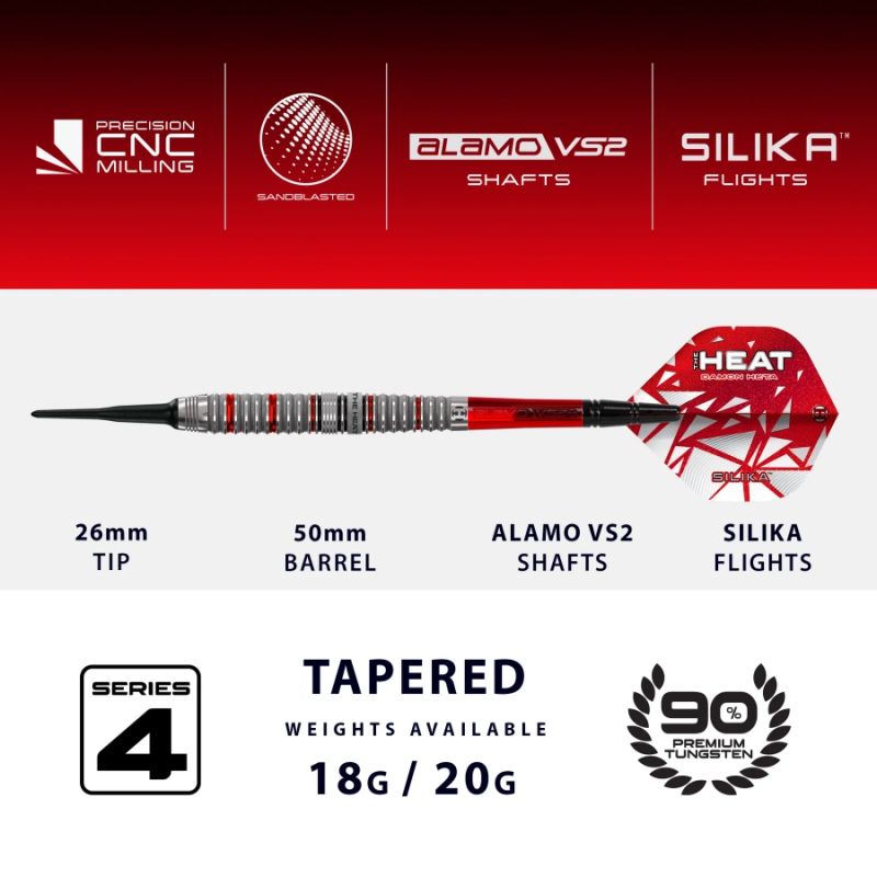 Harrows Chizzy Series 4 Darts 90% Softip Egyéb