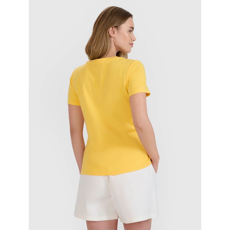 4f Women's regular printed T-shirt 4FRSS25TTSHF2693-71S General