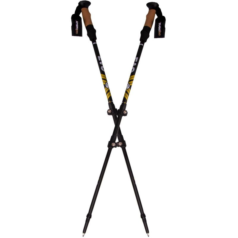 Enero Pro Evo Nordic Walking Poles And Case fekete covers