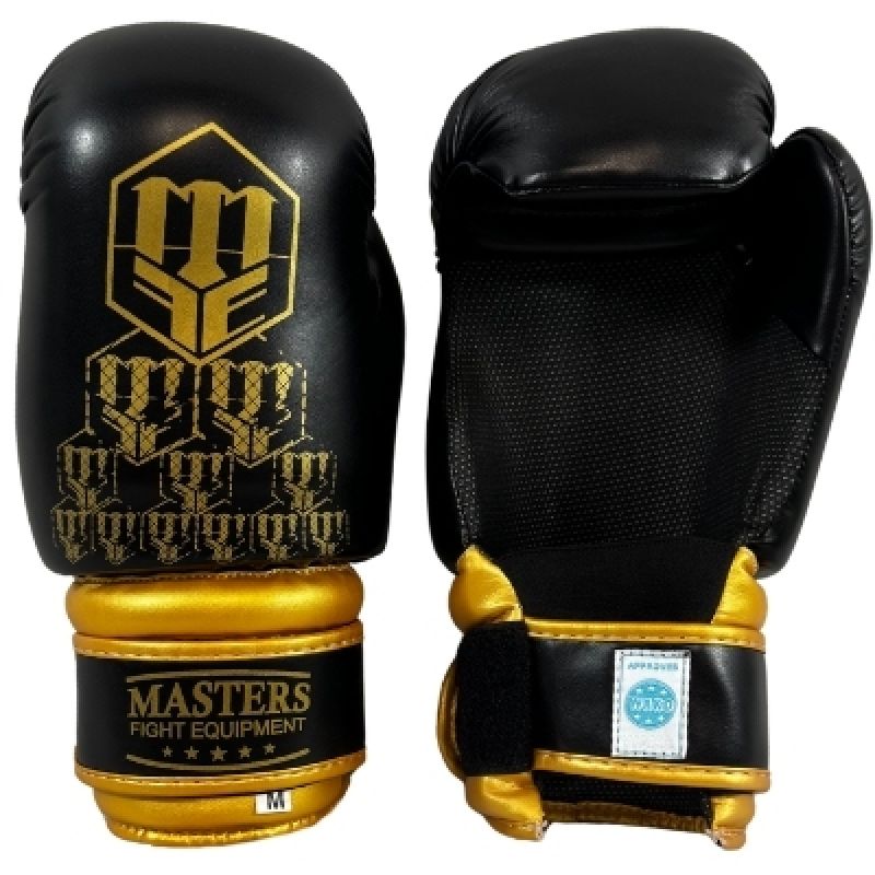 MASTERS FIGHT EQUIPMENT ROSM-FIGHT Open Gloves (WAKO APPROVED) piros kesztyű 01518-02WM