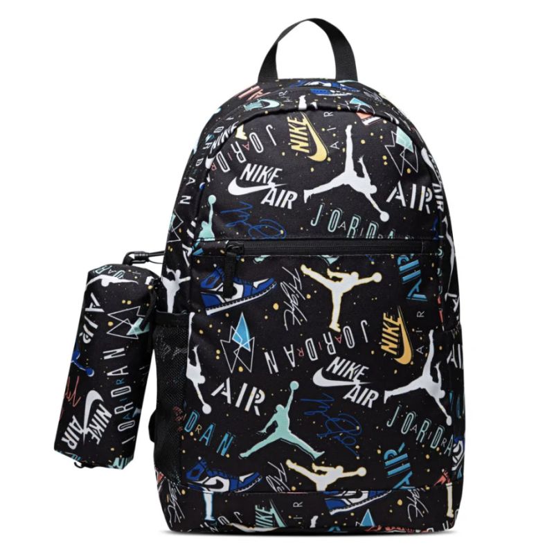 AIR Jordan sports school backpack plus pencil case black - uniwersalny pencil cases, backpacks