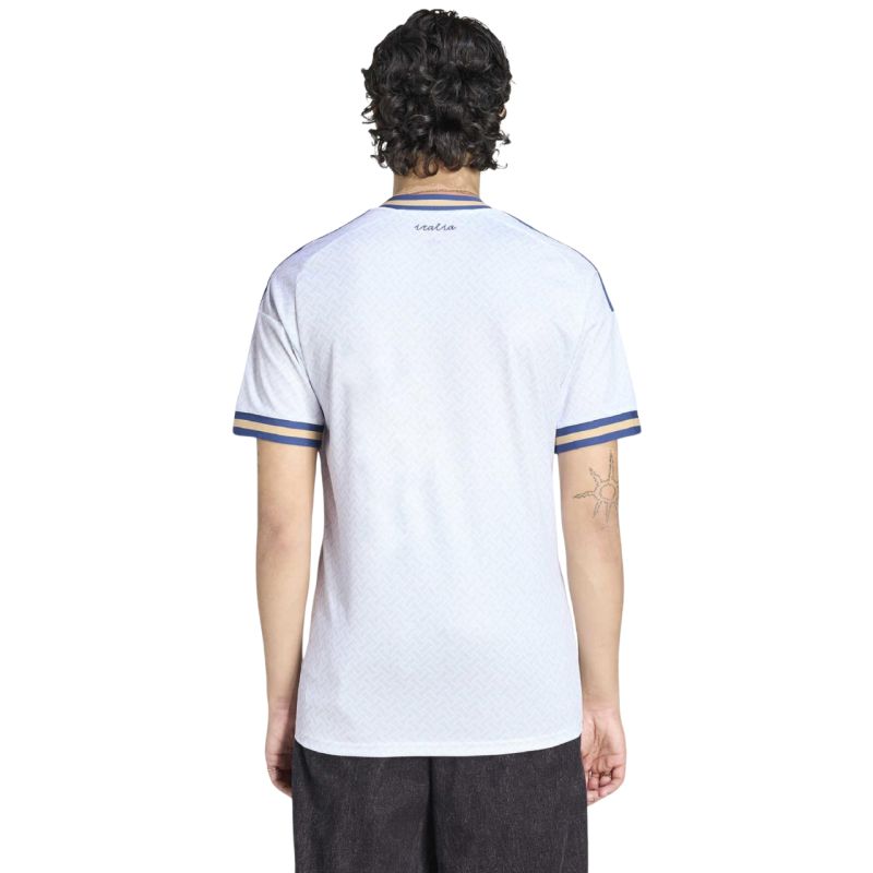 Men's adidas Italy 26 Away Jersey white and KC8704 kék póló