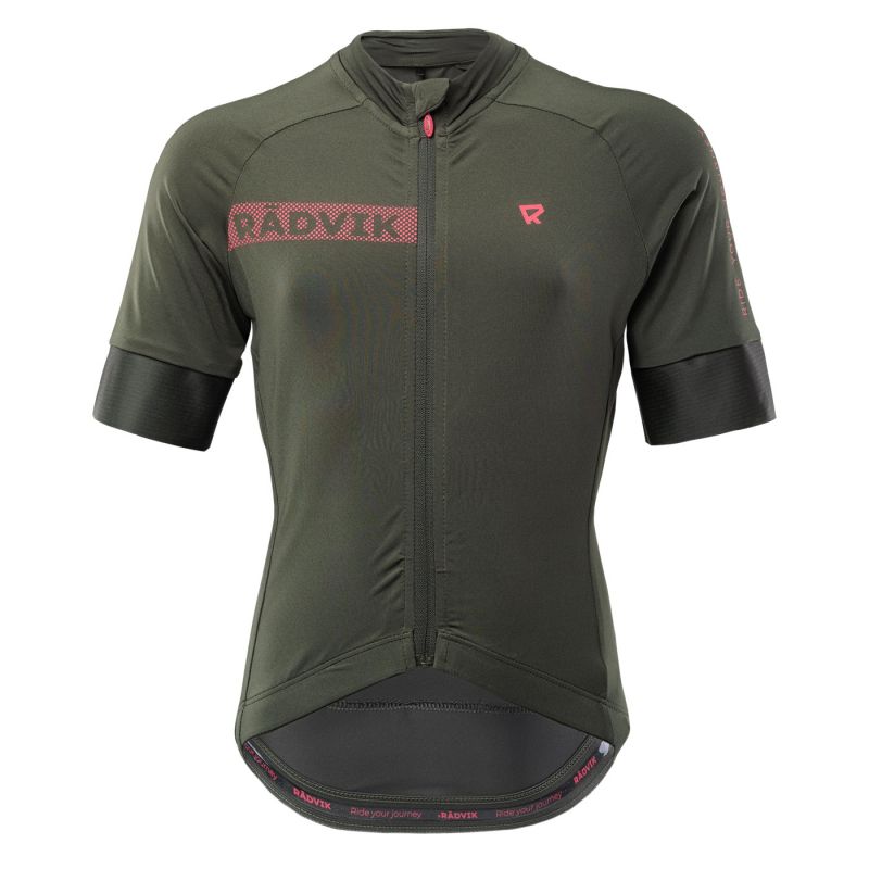 Radvik Bravo Jrg Jr Cycling Jersey fekete póló