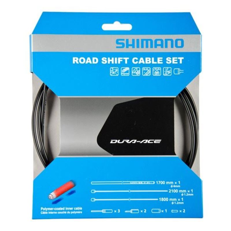 Shimano Cable and Housing Set Trans. Polymer sets