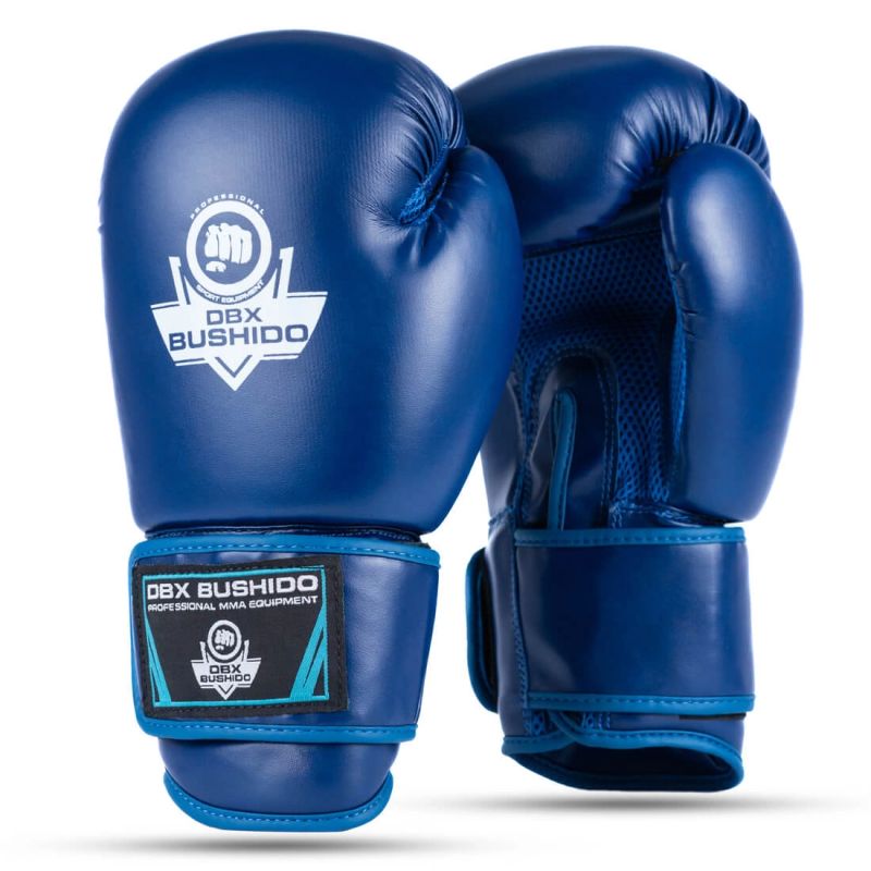 DBX Bushido 10oz Boxing Gloves - Tournament Blue kék kesztyű