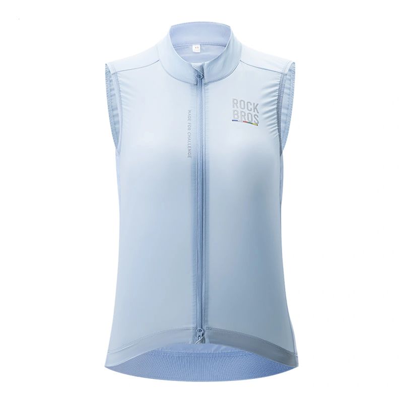Rockbros ROAD TO SKY women's lightweight breathable cycling vest L - blue l \ niebieski mellény 0617003-211609