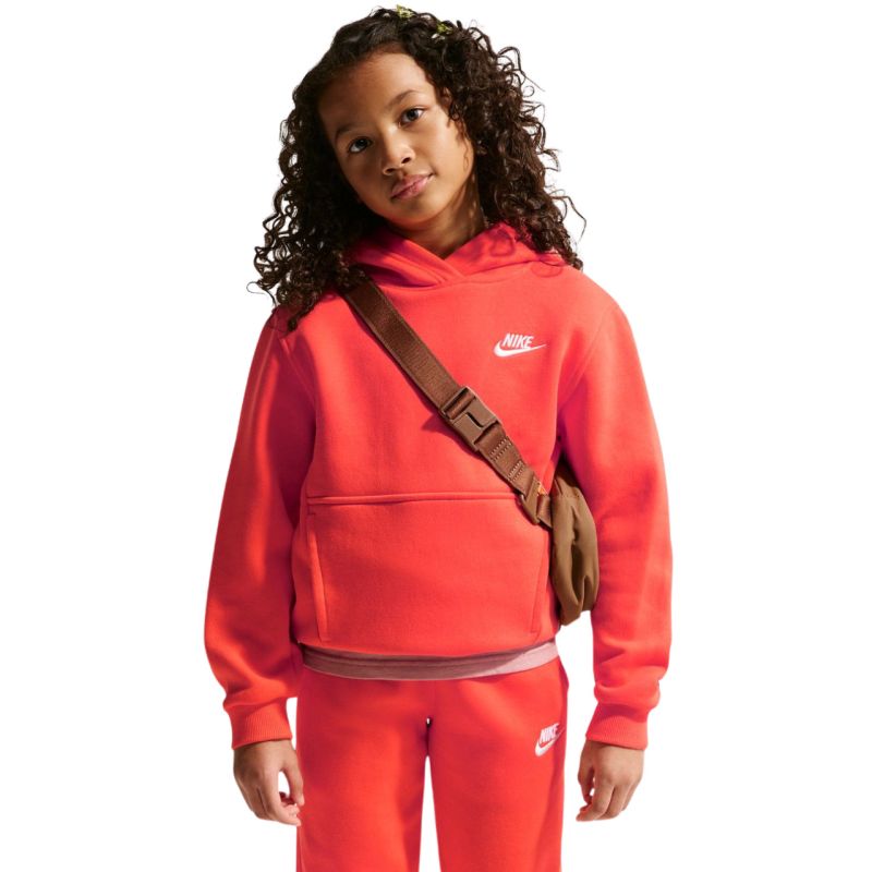 Nike Sportswear Club Fleece Kids' Sweatshirt Orange