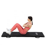 HMS Folding gymnastics mattress black MGS02 fekete fitness matrac 17-44-281