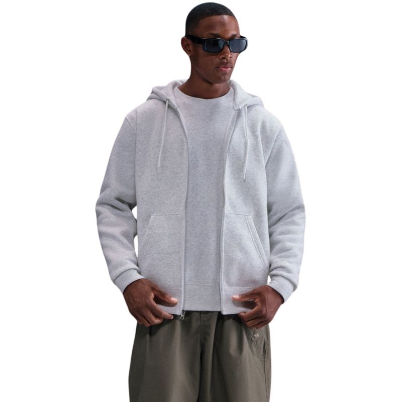 Nike Club BB FZ Hoodie Men's 051 szürke kapucnis pulóver 159648L