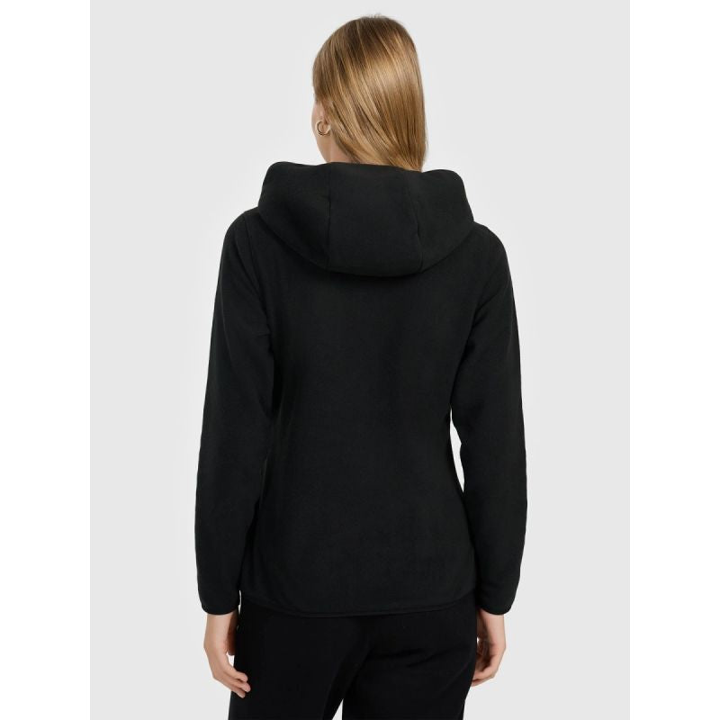 Women's slim fleece with hood 4F 4FRAW25TFLEF495-20S kapucnis pulóver