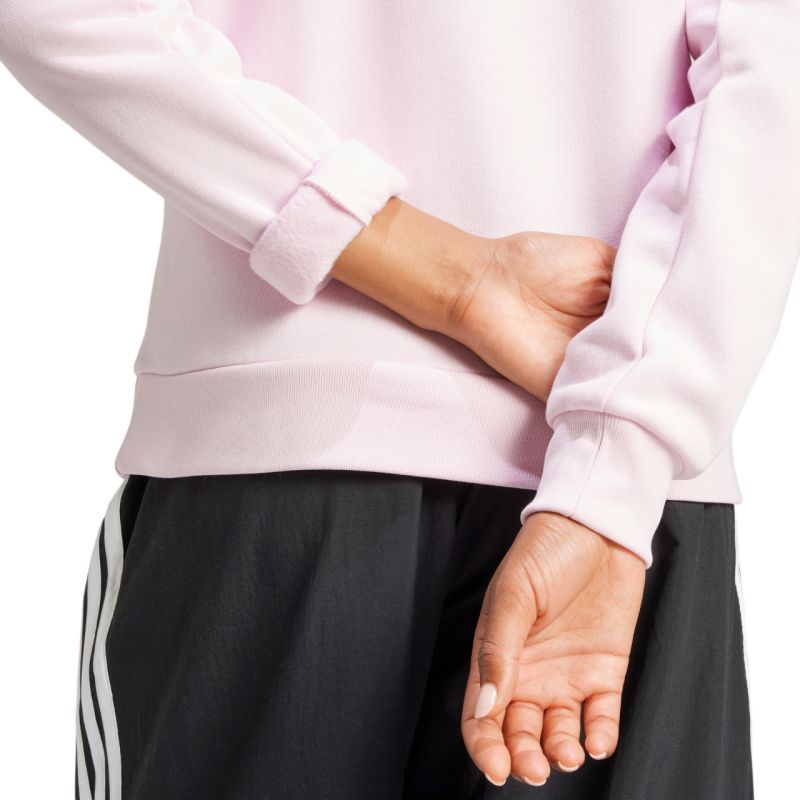 adidas Women's Essentials Small Logo Feel Cozy Hoodie Pink JN1856 General