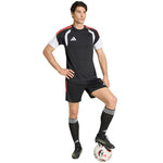 Men's adidas Tiro 26 League Jersey black, white, and red KB1357 piros mez